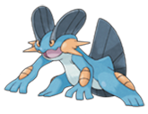 Swampert, by Ken Sugimori