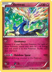Xerneas from XY TCG set
