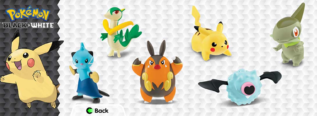 Nova Promoção McDonald's Pokémon Black / White ~ Noticias Animes