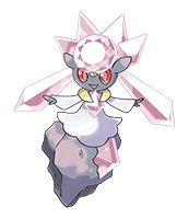 Diancie in Omega Ruby and Alpha Sapphire 