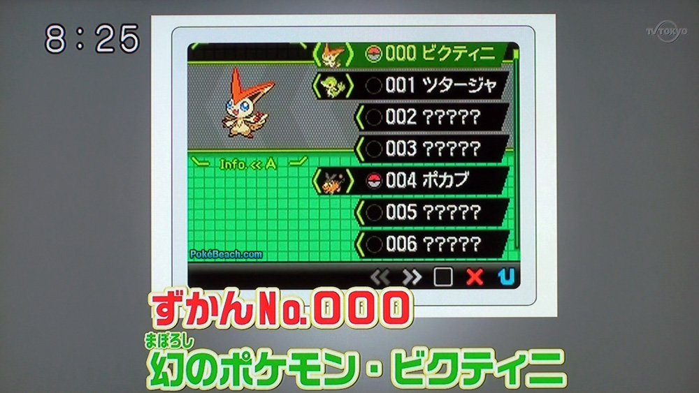 Victini  Pokédex