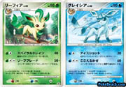 Leafeon and Glaceon Winter Challenge Promos