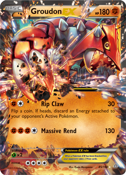 Groudon-EX from Primal Clash
