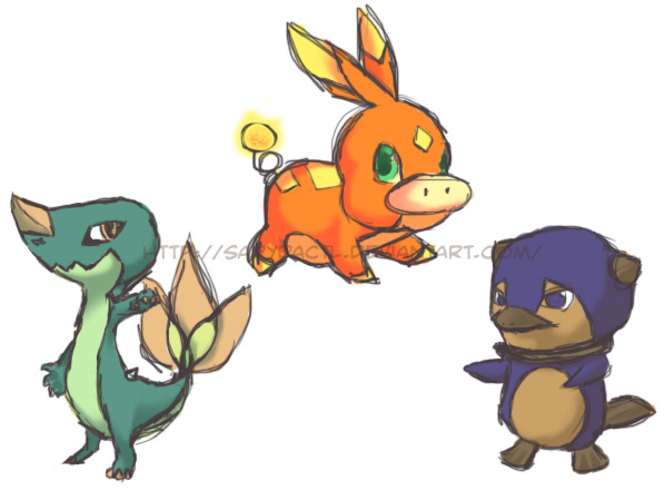 Pokemon gen 5 starter