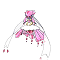 Mega Diancie in Omega Ruby and Alpha Sapphire