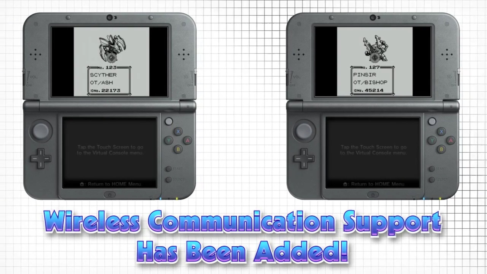 Pokemon Red and Blue on the 3DS Virtual Console still have the