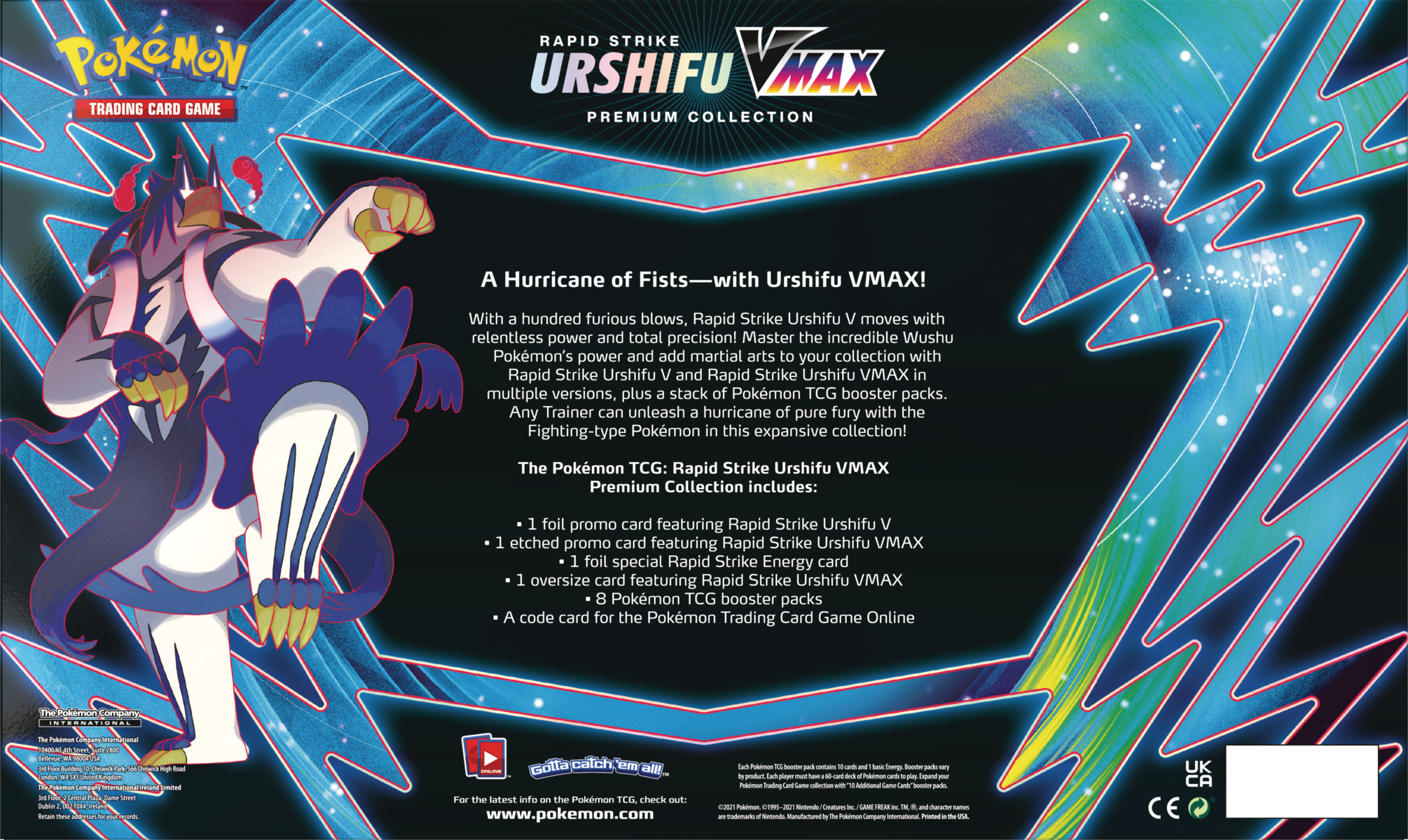 Urshifu, Official Website