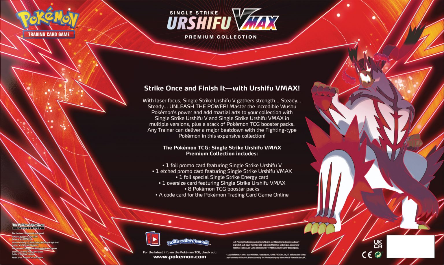 single strike urshifu vmax battle deck