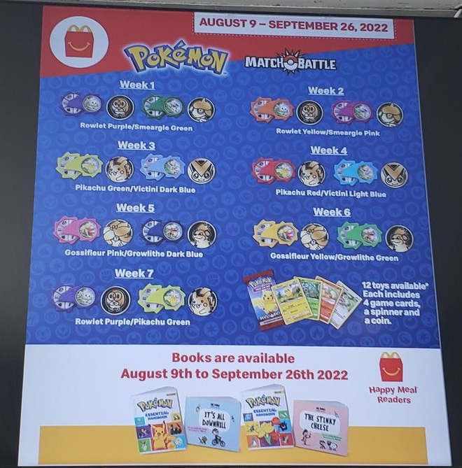 Pokemon McDonalds US TCG 2023 Happy Meal Match Battle Full Card Set of 15!  