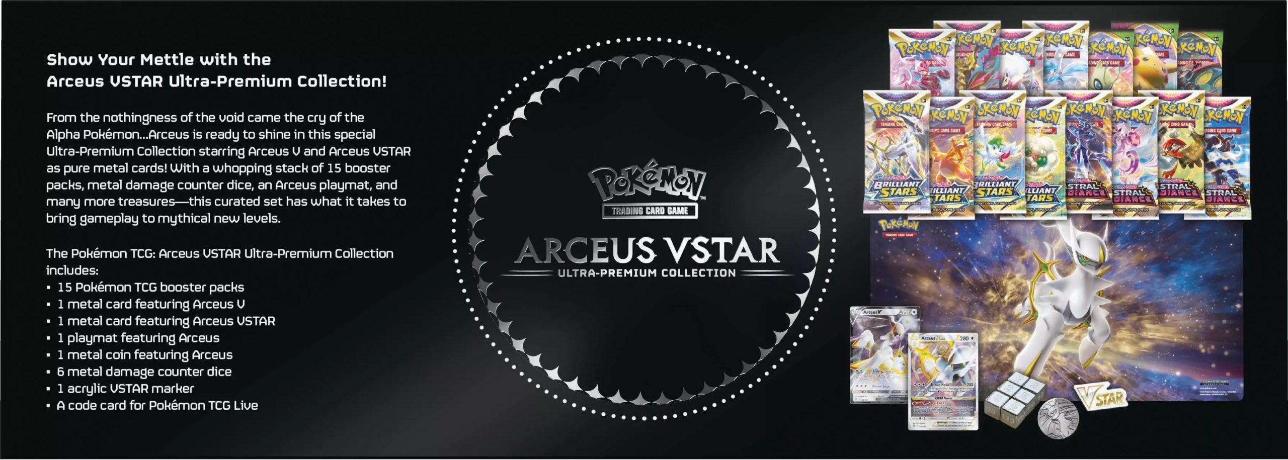 Arceus Vstar Ultra Premium Collection Revealed Exclusive To Gamestop Pokebeach Com Forums