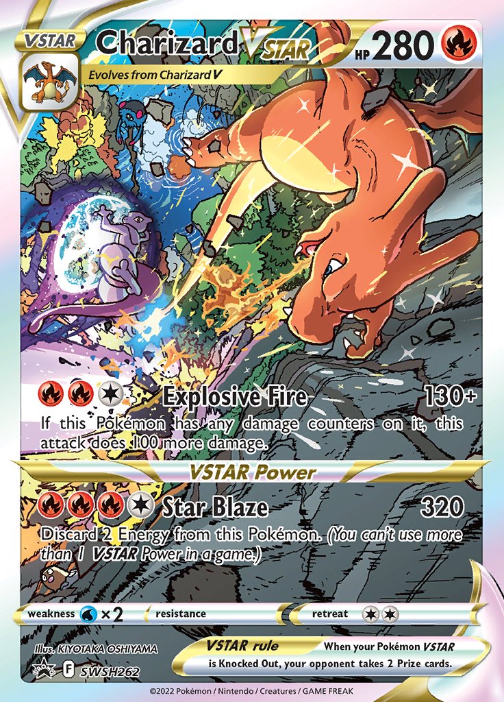 Charizard V, VMAX, and VSTAR Promos Revealed from 
