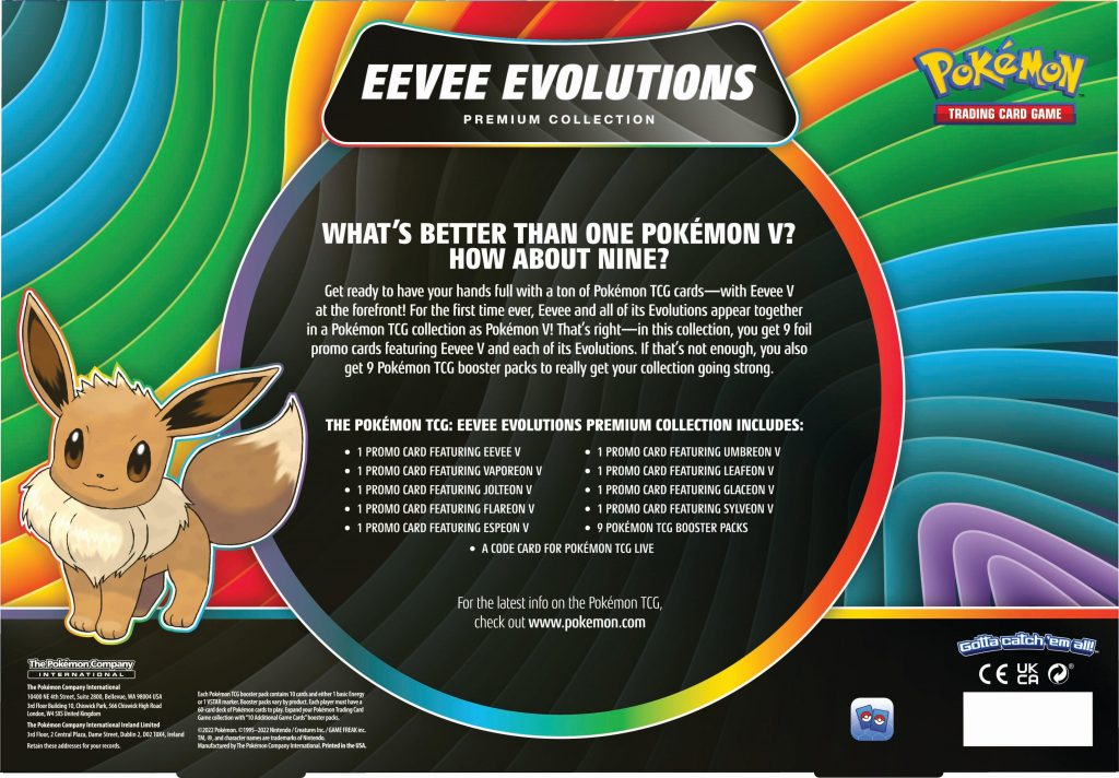 "Eevee Evolutions Premium Collection" from GameStop Revealed