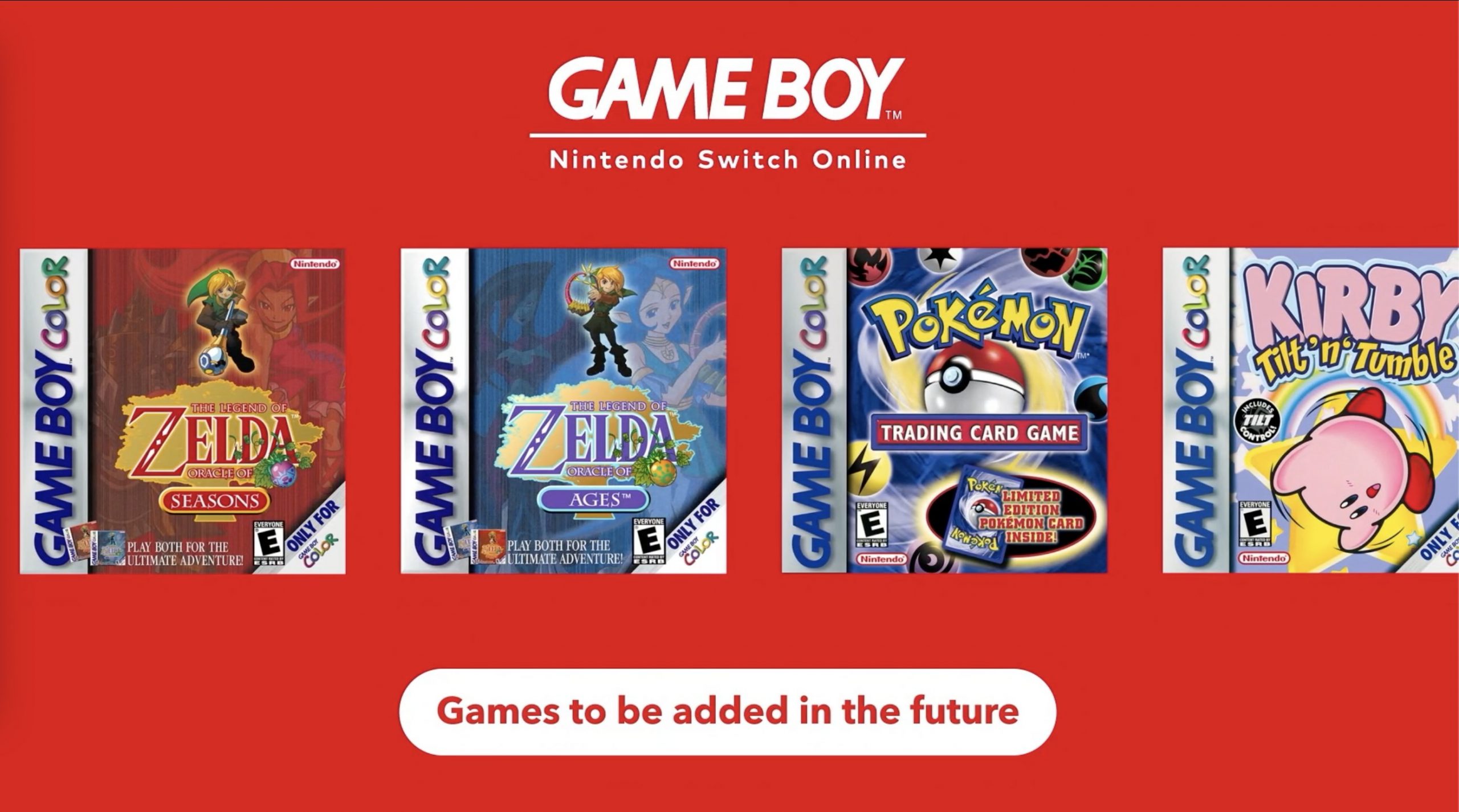 Game Boy games on Switch  Full list, Pokémon & what's coming next