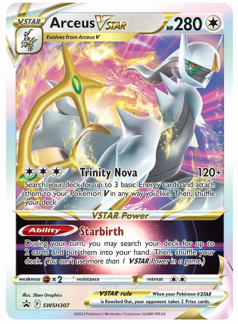 "Trainer's Toolkit 2023" Revealed, Contains Arceus V and Arceus VSTAR