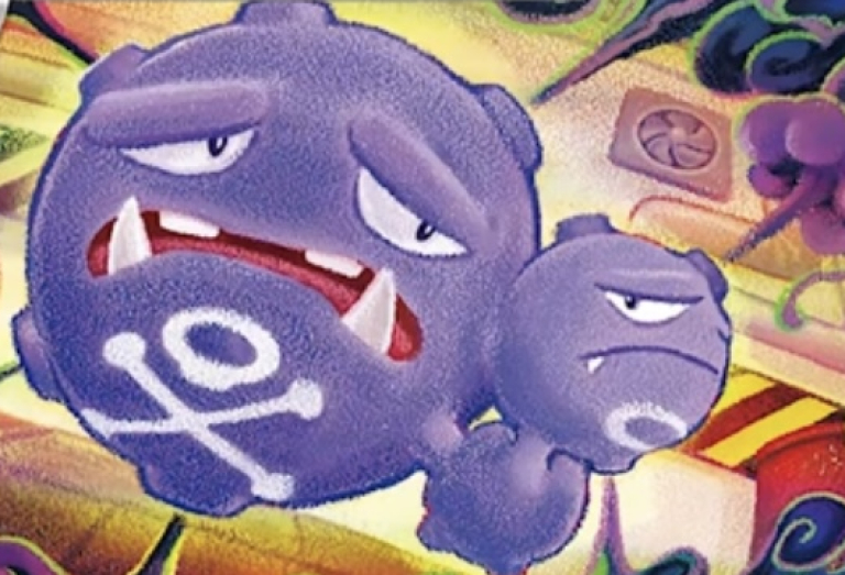 Gastly, Haunter, and Gengar from Pokemon Card 151! 