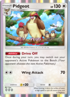 188 Pidgeot Genetic Apex